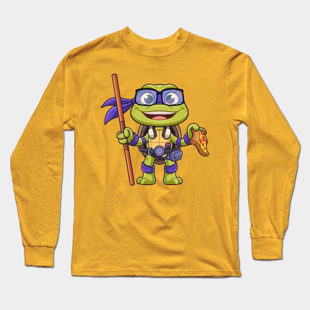 Donnie Long Sleeve T-Shirt by Popon85